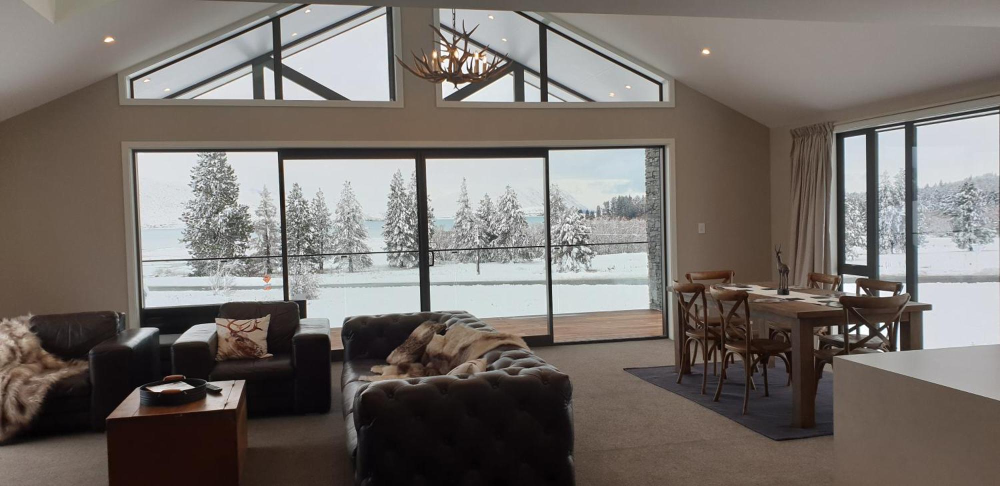 Lake Views At Antler Lodge 레이크 테카포 외부 사진
